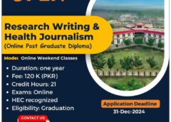 PG Diploma in Research Writing and Health Journalism 1 12