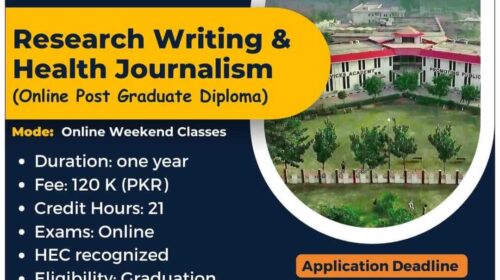 PG Diploma in Research Writing and Health Journalism 1 8